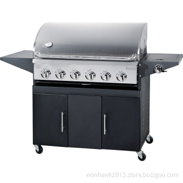 Coating Gas Grill BBQ with Cabient